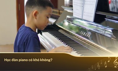 Học đàn piano có khó không?